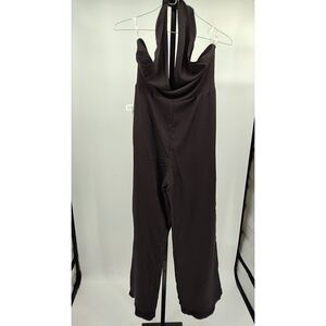 Lulu's Black Halter Jumpsuit